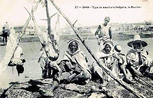 CA a- 258- Village negre